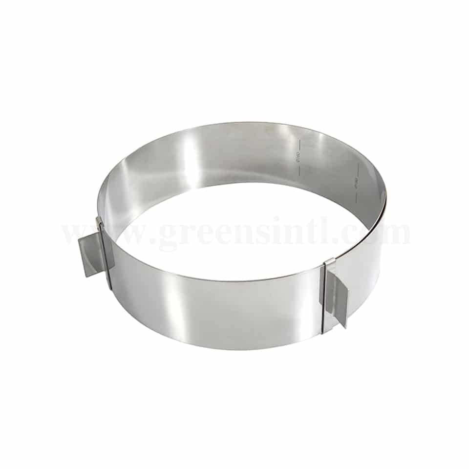 GOBEL Adjustable Cake Ring - D 160 to 280 x h60 mm