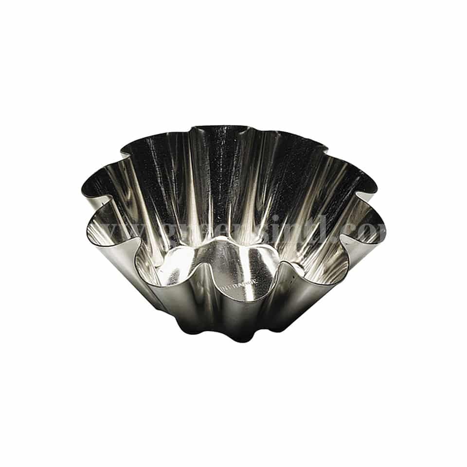 GOBEL Flat bottom Brioche 10 ribs - D75/40xh32 mm