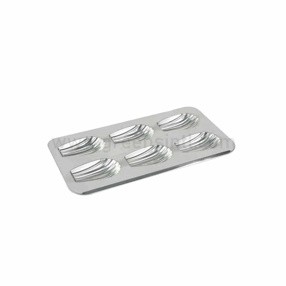 LOUIS TELLIER Madeleines Baking Sheet 395 x 200 mm- 6 Indents