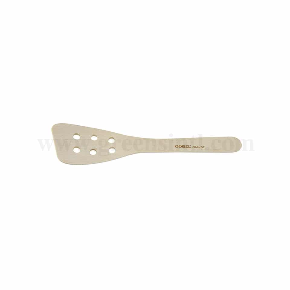 GOBEL Curved spatula with holes 300 mm