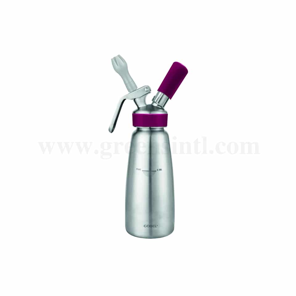 GOBEL Professional Stainless Steel Siphon/Cream Whipper 0.5L