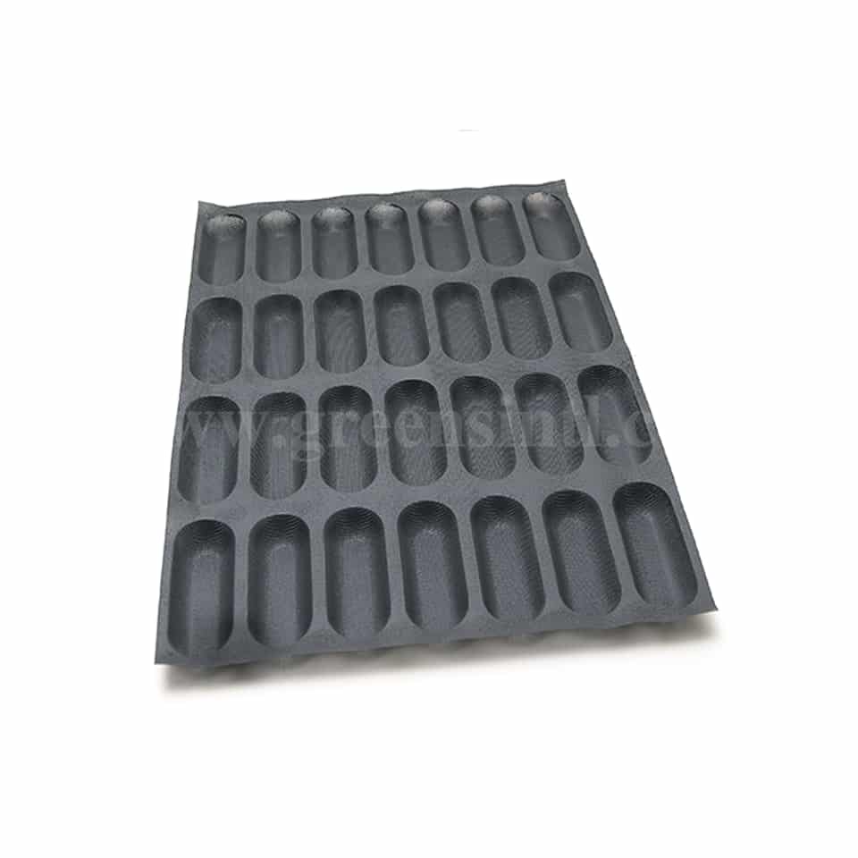MAE Baguettes Mould 28 Indents 169x64x30 mm-010286
