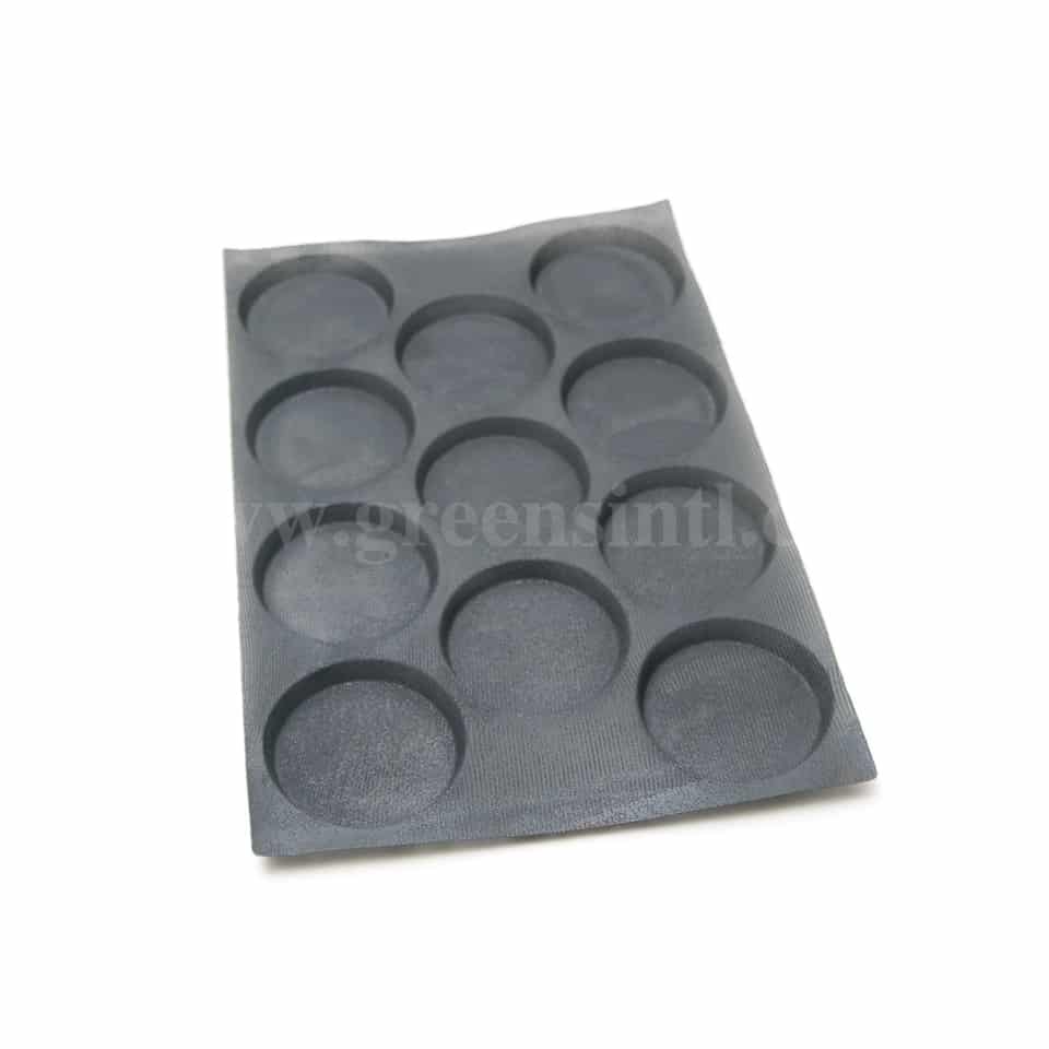 MAE Hamburgers Mould 11 Indents 125×18 mm-010289