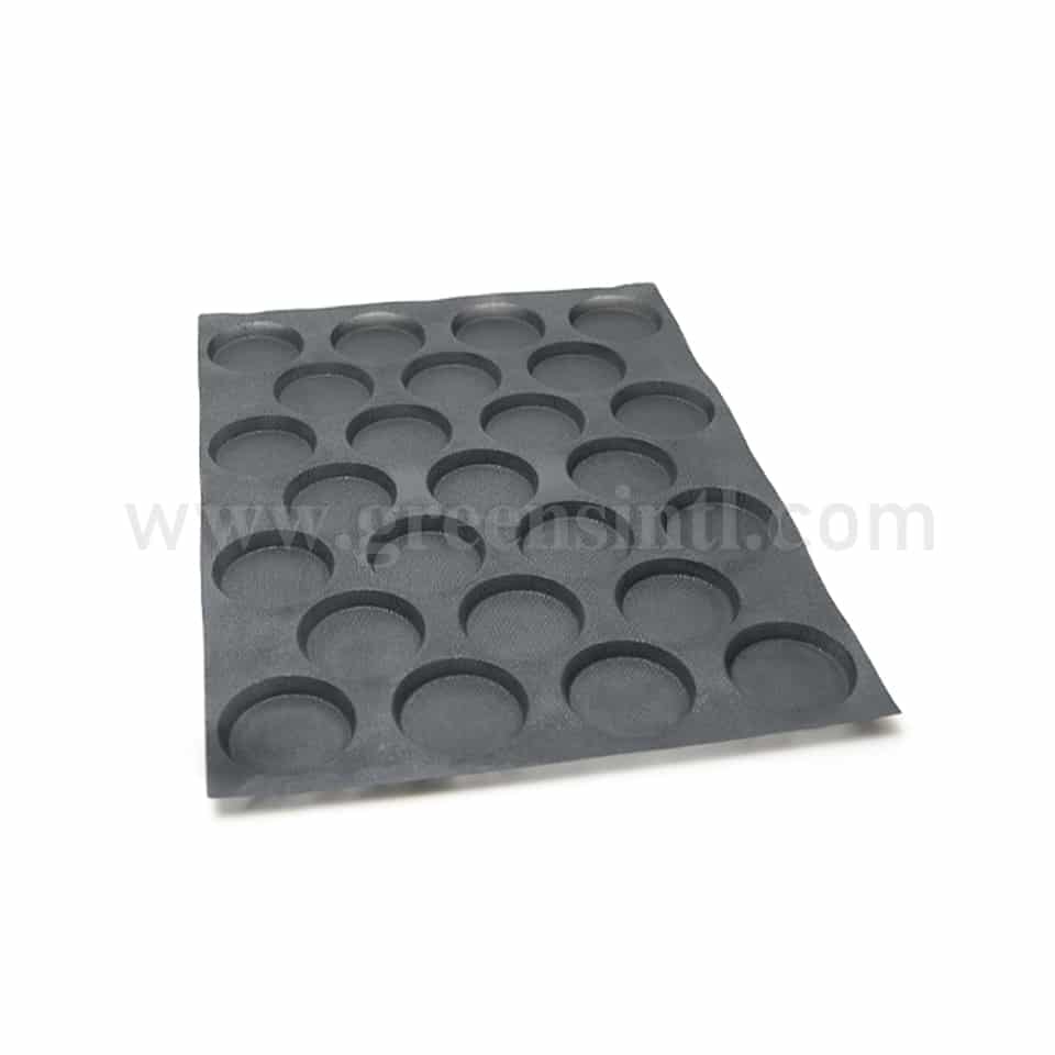 MAE Hamburgers Mould 25 Indents 114×18 mm-010800