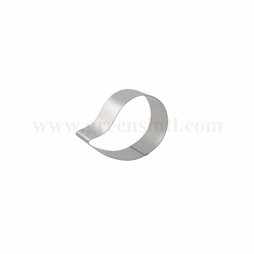 MARTELLATO Comma-shaped Cake Band 235 x 180 x h40mm