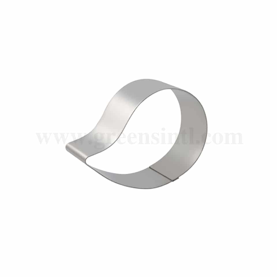 MARTELLATO Comma-shaped Cake Band 345 x 240 x h40mm