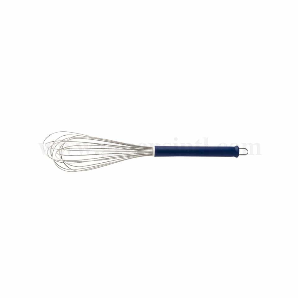 MARTELLATO Stainless Steel Whisk with Blue Handle 450mm