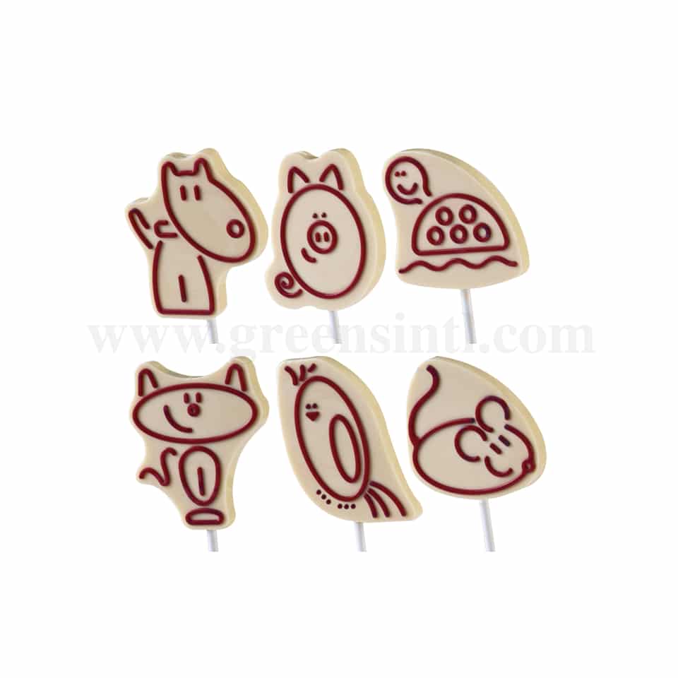 MARTELLATO Moulds for Chocolate Lollipop