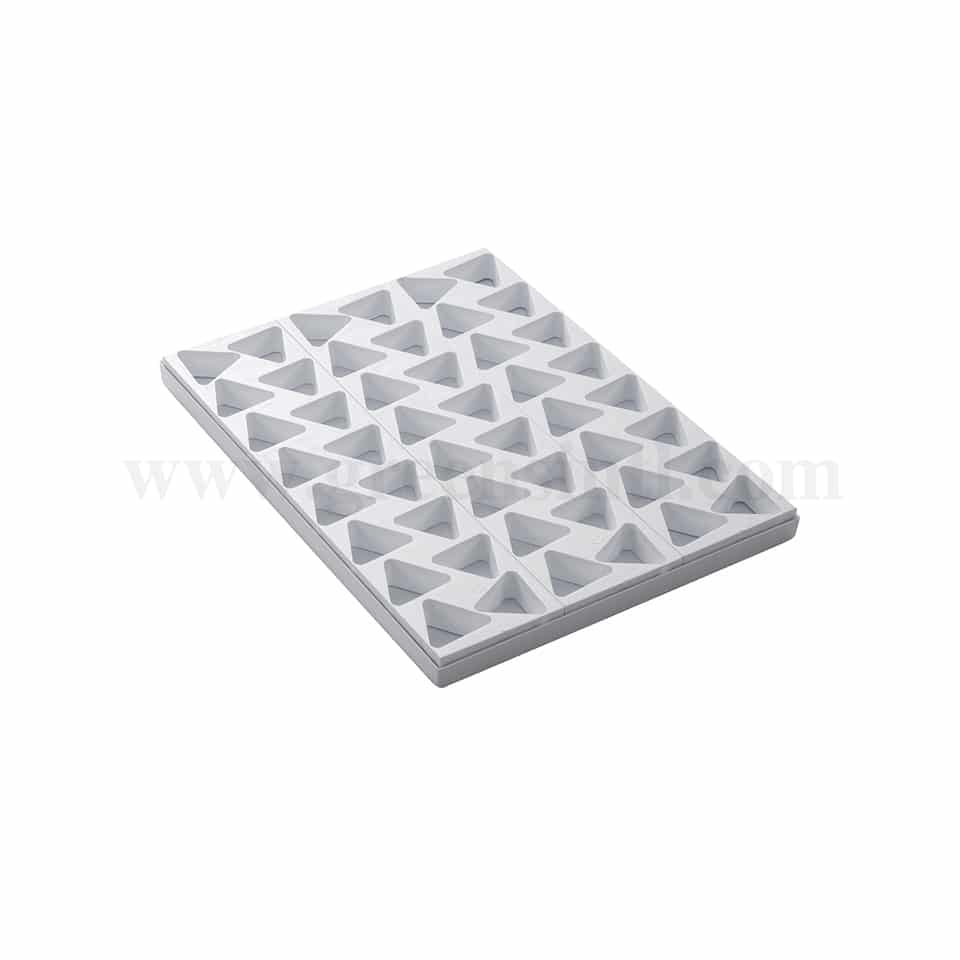 MARTELLATO Mould for Mignon Triangle 48 x 43 x h 25 mm-48 Pcs
