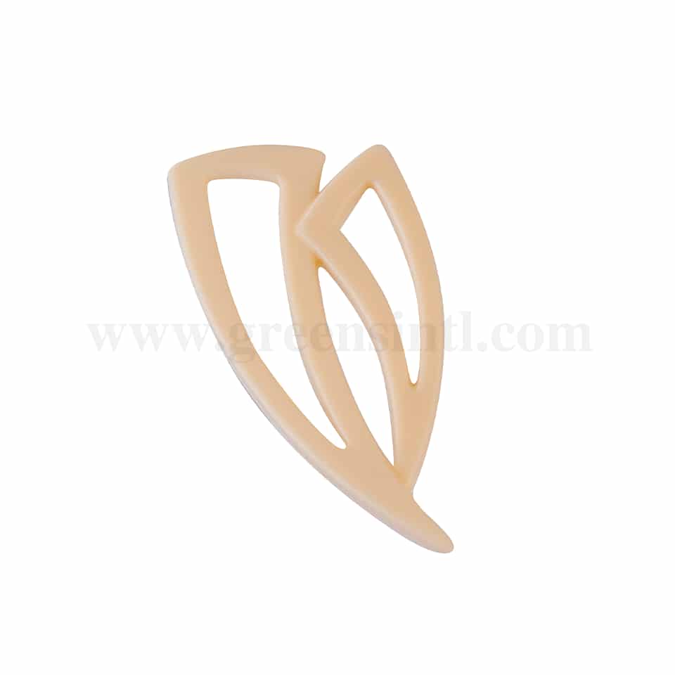 MARTELLATO White Polycarbonate Chocolate Mould Decorations 11- 62 x h31 mm