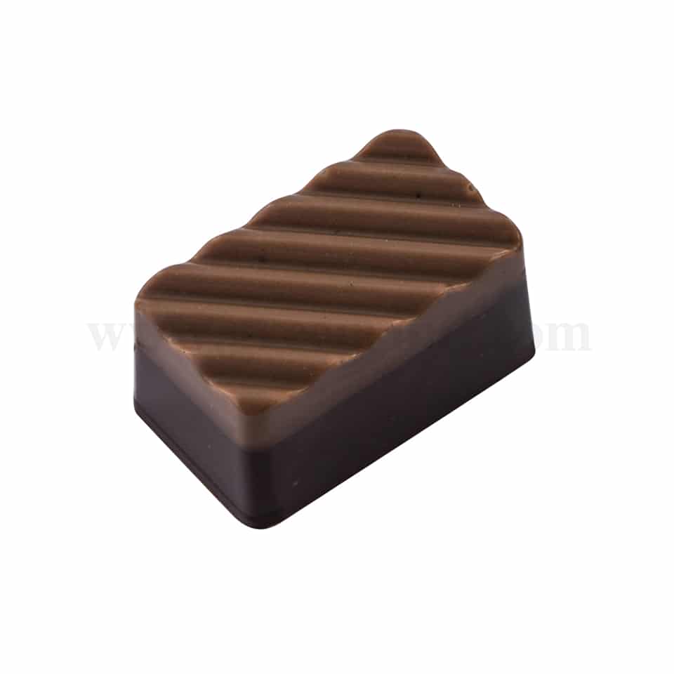 MARTELLATO Polycarbonate Chocolate Mould Groove 30 x 18 h 15 mm