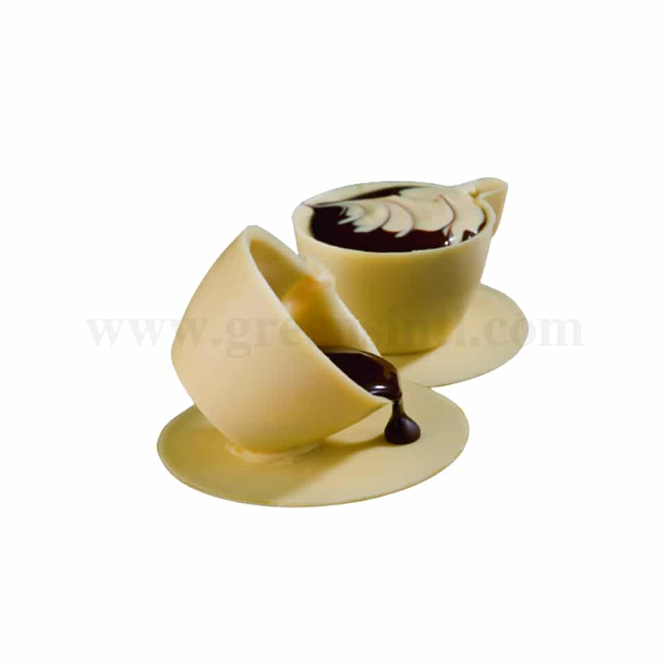 MARTELLATO Polycarbonate Chocolate Mould Cup 55 x 69 h 34 mm