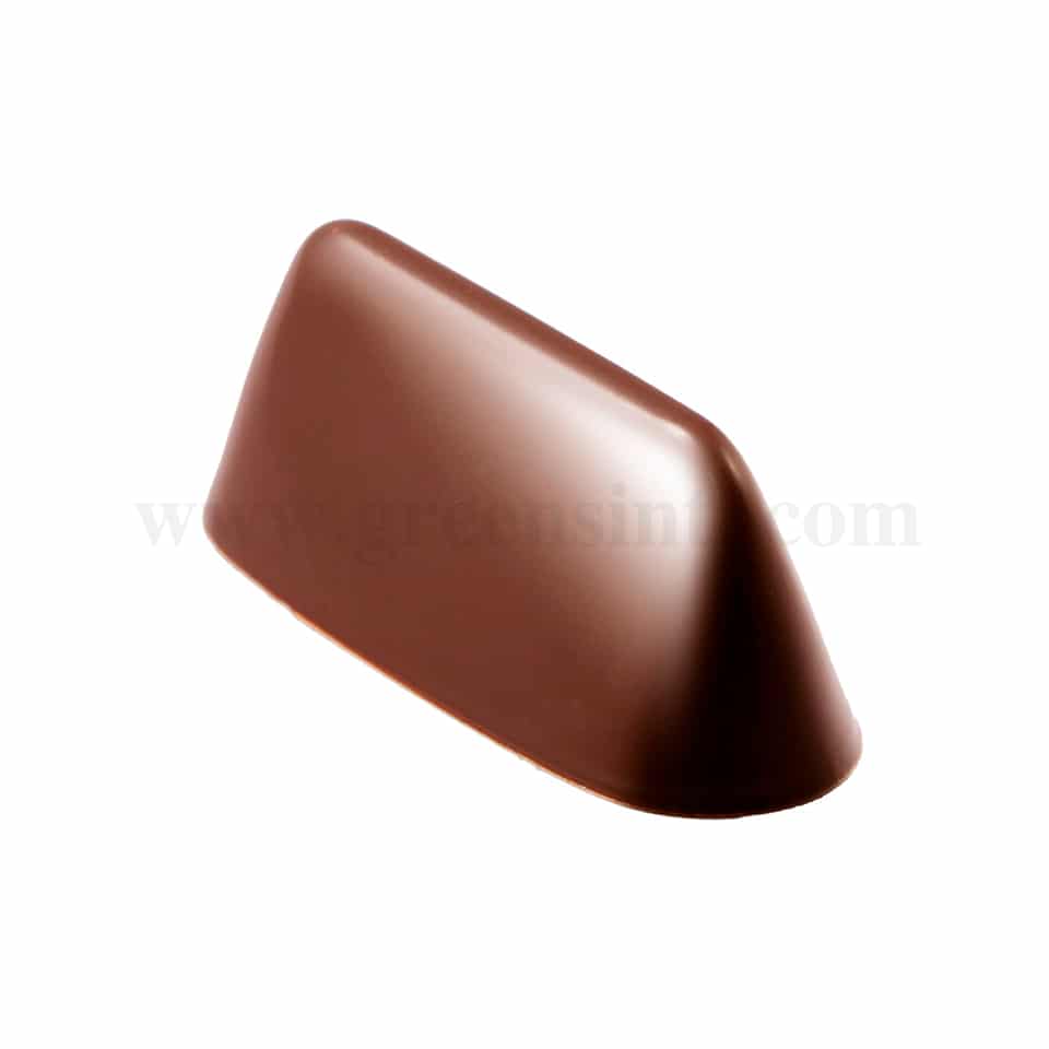 MARTELLATO Polycarbonate Chocolate Mould Gianduia 48 x 18.5 h 19 mm