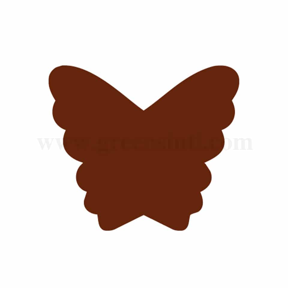 MARTELLATO Chocolate Garnish Mat 60x53 mm