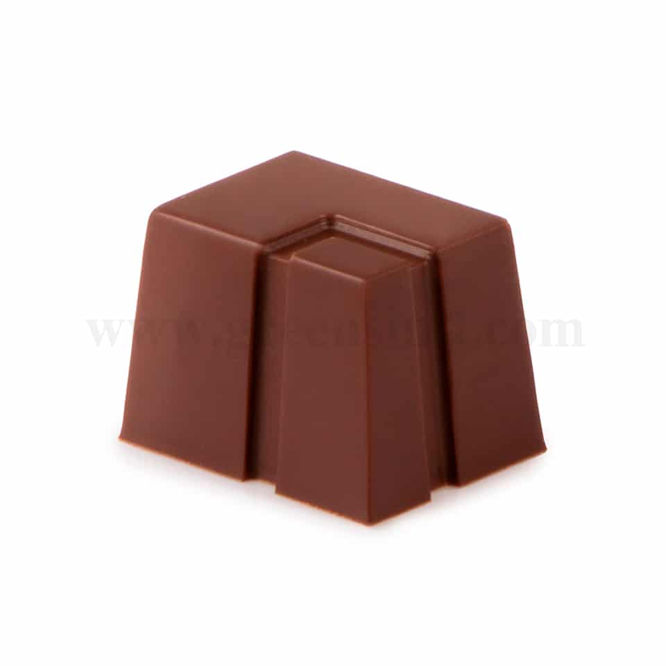 MARTELLATO Polycarbonate Chocolate Mould 26 x 20 h 21 mm