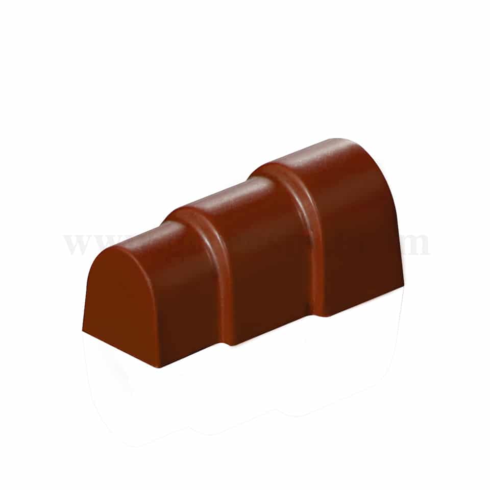 MARTELLATO Polycarbonate Chocolate Mould Tier 40 x 20 h 18 mm