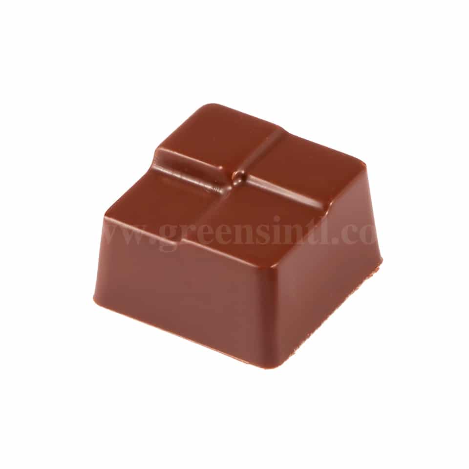 MARTELLATO Polycarbonate Chocolate Mould Square Stairs 20 x 20 h 16 mm