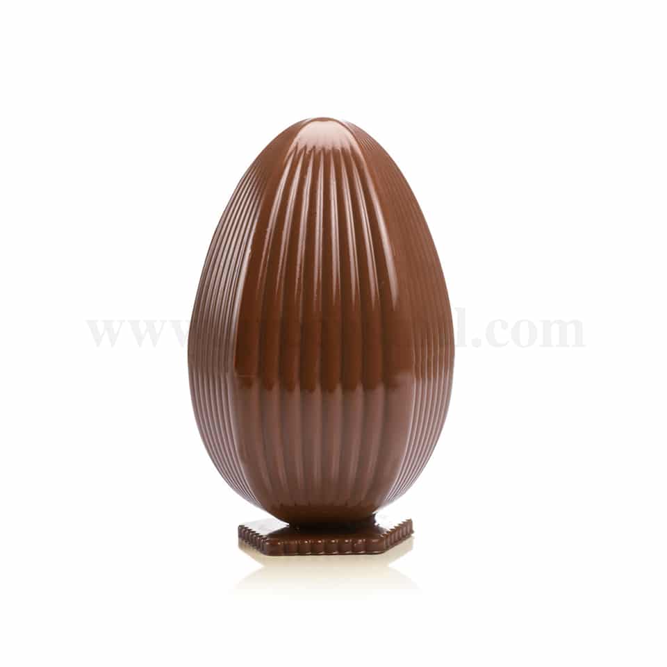 MARTELLATO Thermoformed Chocolate Mould Egg D120xh185mm