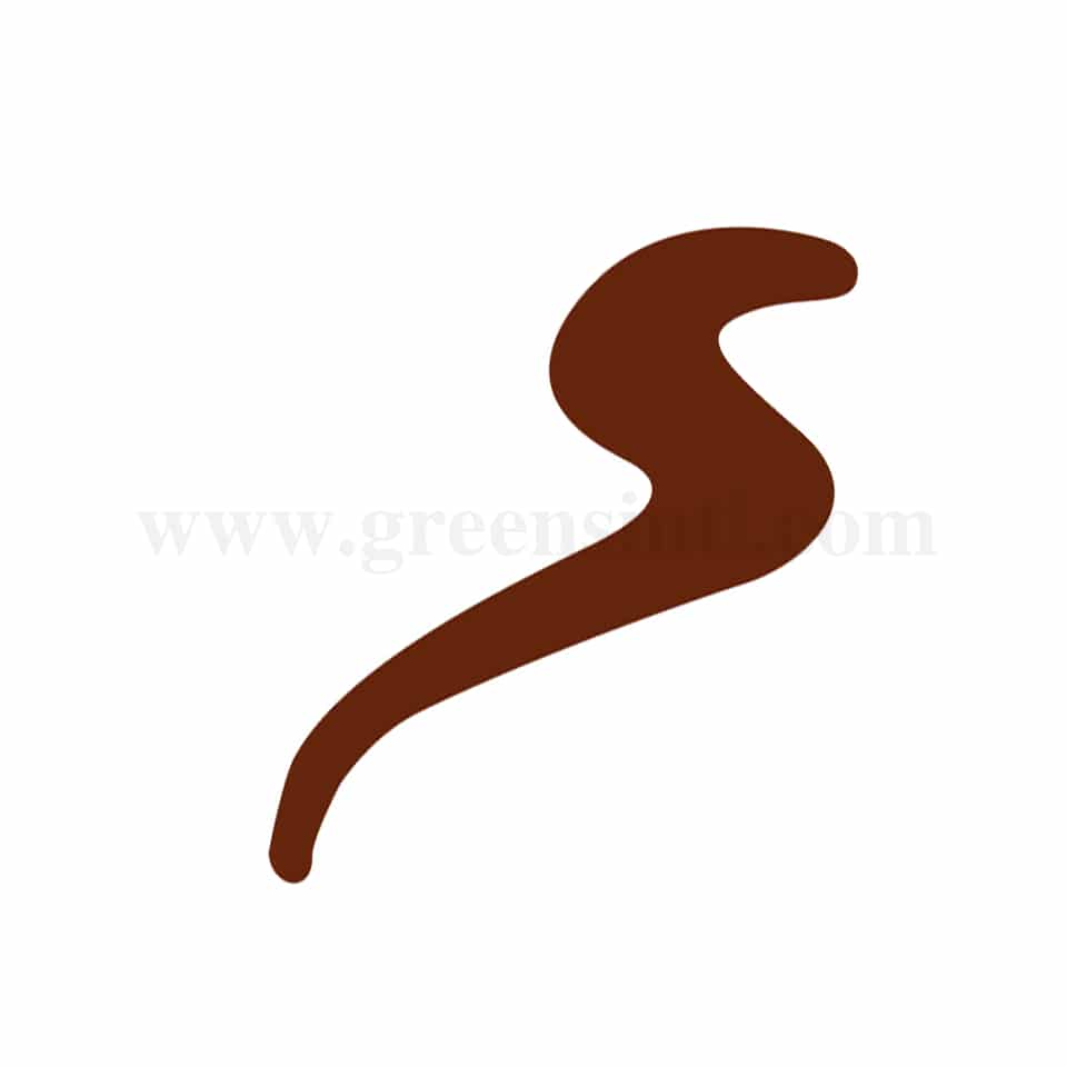 MARTELLATO Chocolate Garnish Mat 97x30 mm