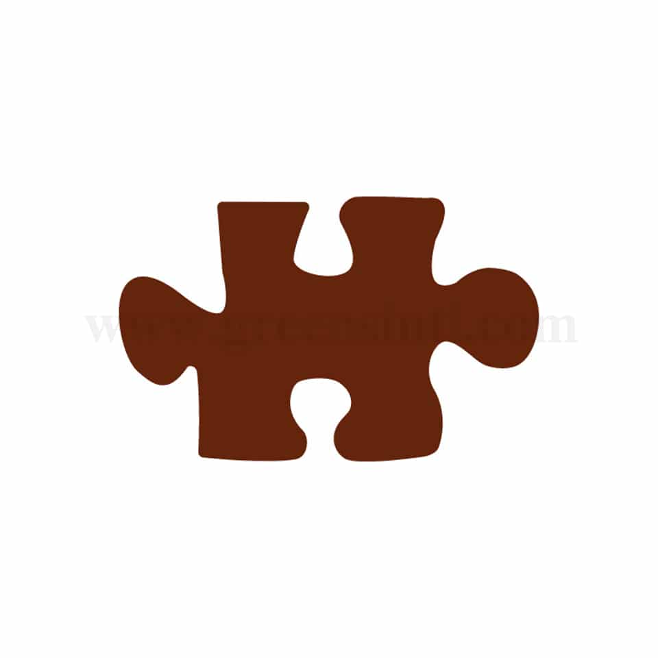 MARTELLATO Chocolate Garnish Mat 50x78 mm