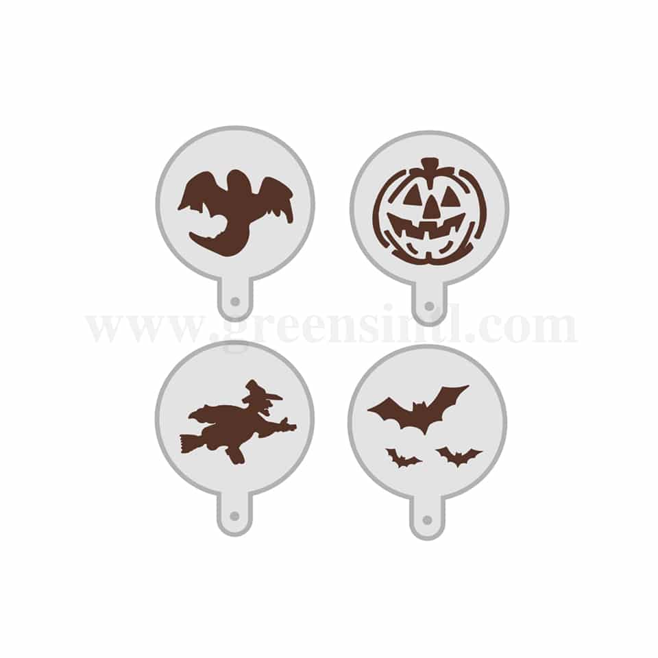 MARTELLATO Mini Stencil Kit Halloween