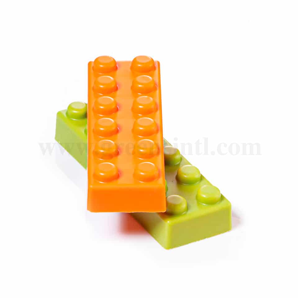 MARTELLATO Polycarbonate Chocolate Mould Chocobrick Snack 81 x 27 h 15 mm