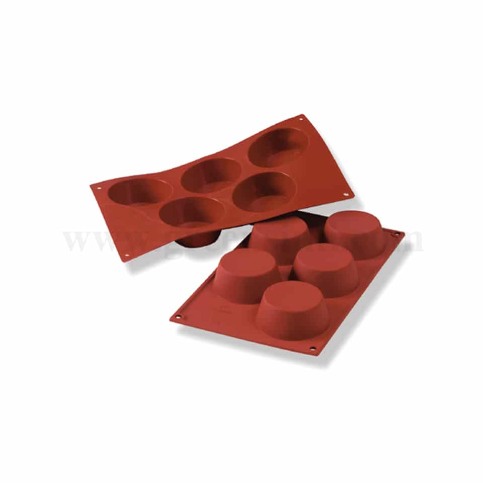 MARTELLATO Silicone Mould Muffin D 81 h 32 mm