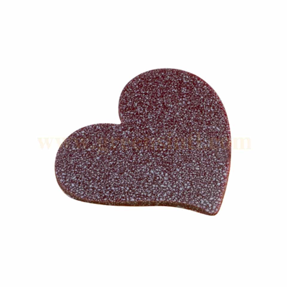 MARTELLATO Chocolate Garnish Mat Heart 