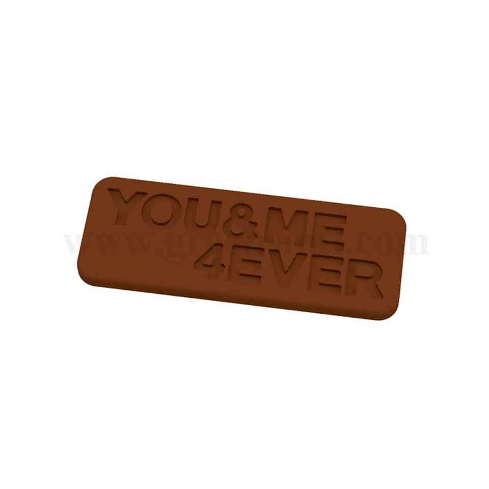 MARTELLATO Thermoformed Plastic Mould ''You & me 4ever''