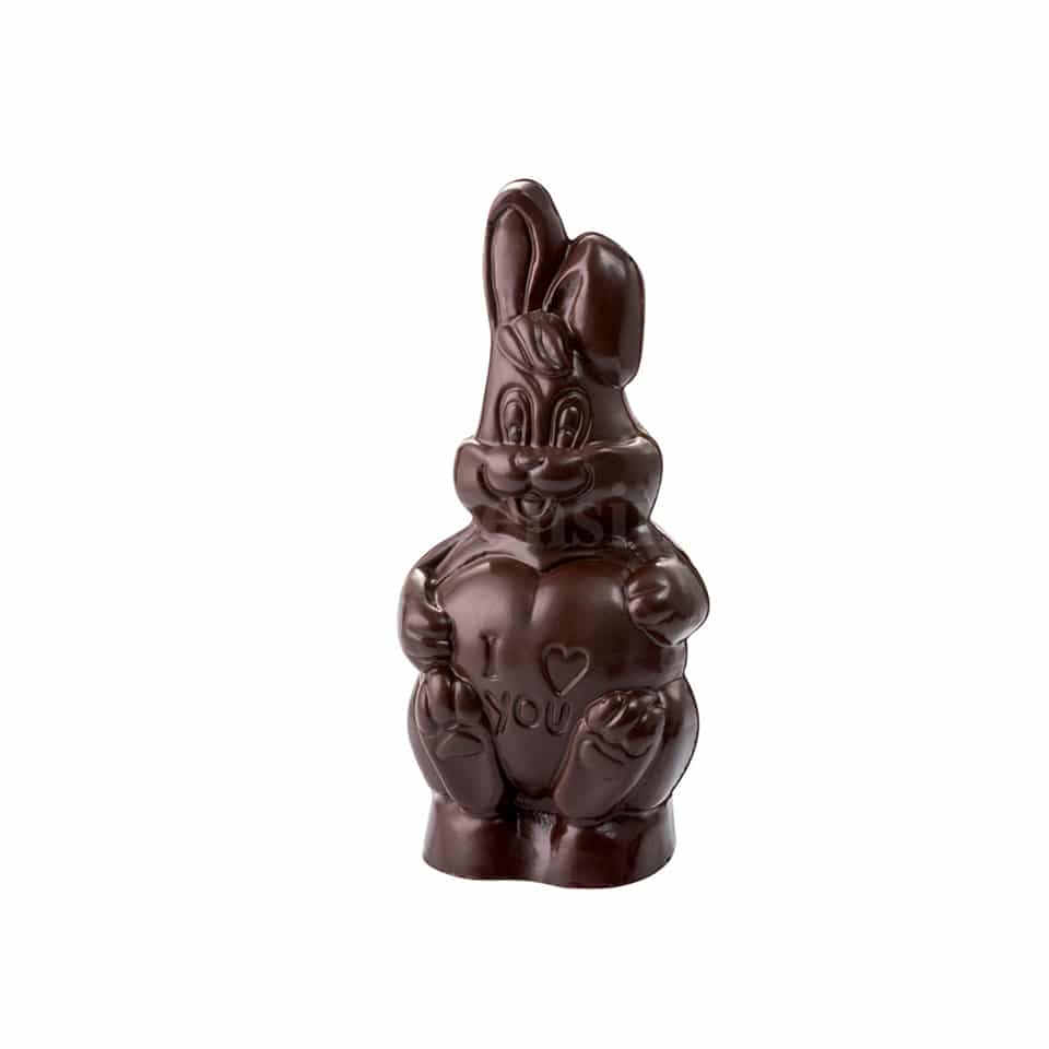 MARTELLATO Thermoformed Plastic 3D Mould Bunny In Love h 235 mm