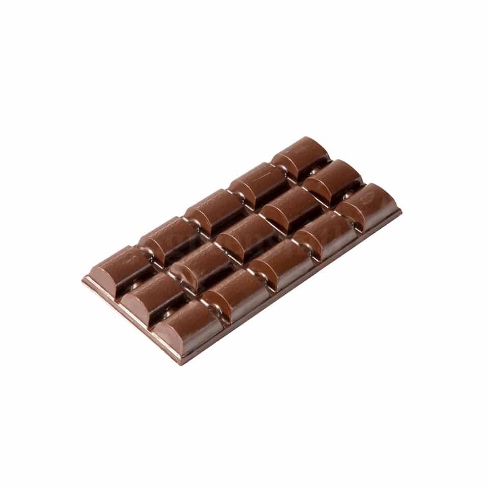 MARTELLATO Thermoformed Chocolate Bar Mould 150x70xh10 mm