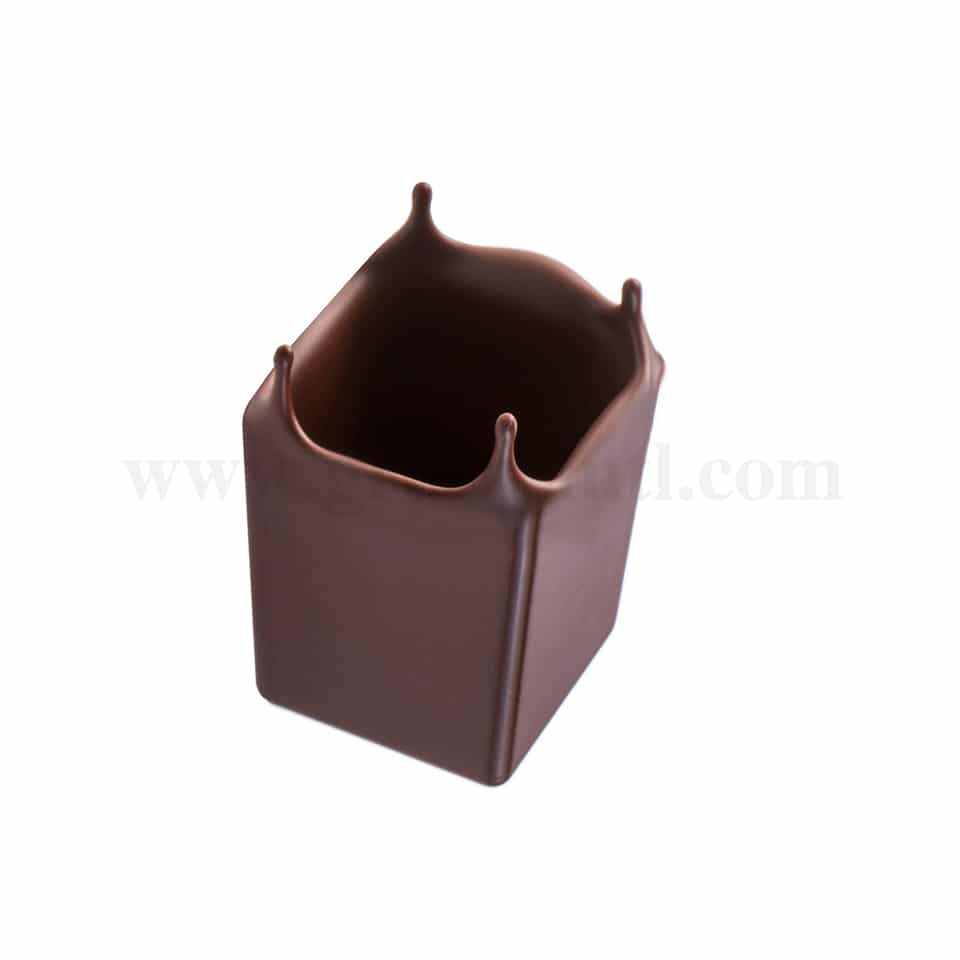 MARTELLATO Polycarbonate Chocolate Mould Cube 27 x 27 h 31 mm