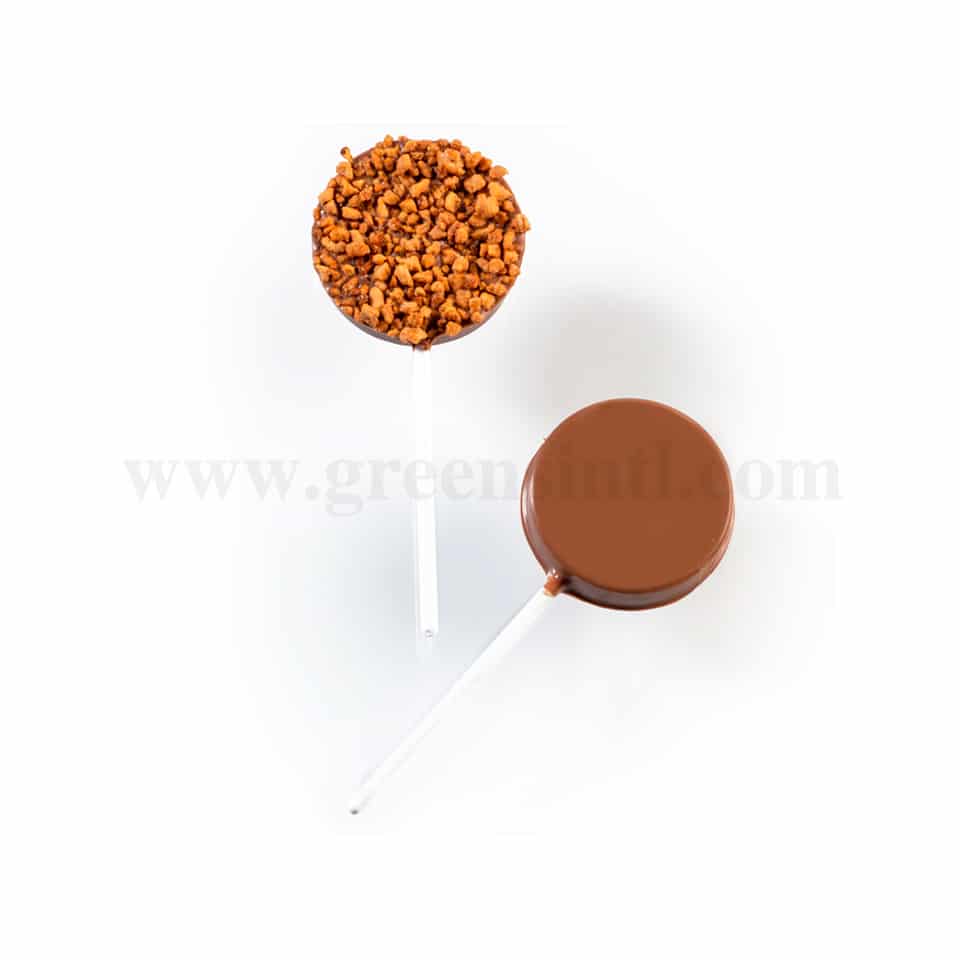 MARTELLATO Thermoformed Plastic Chocolate Mould Lollipop Roundend
