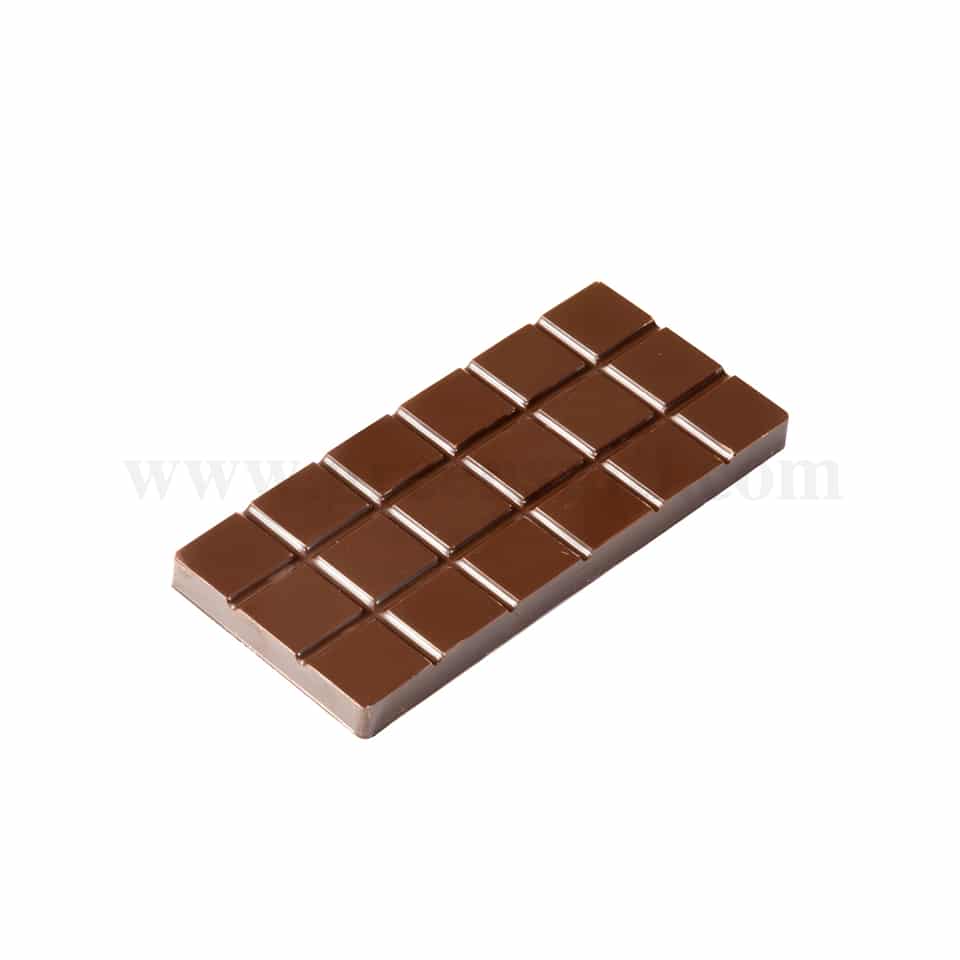 MARTELLATO Thermoformed Chocolate Bar Mould 110x50xh8 mm