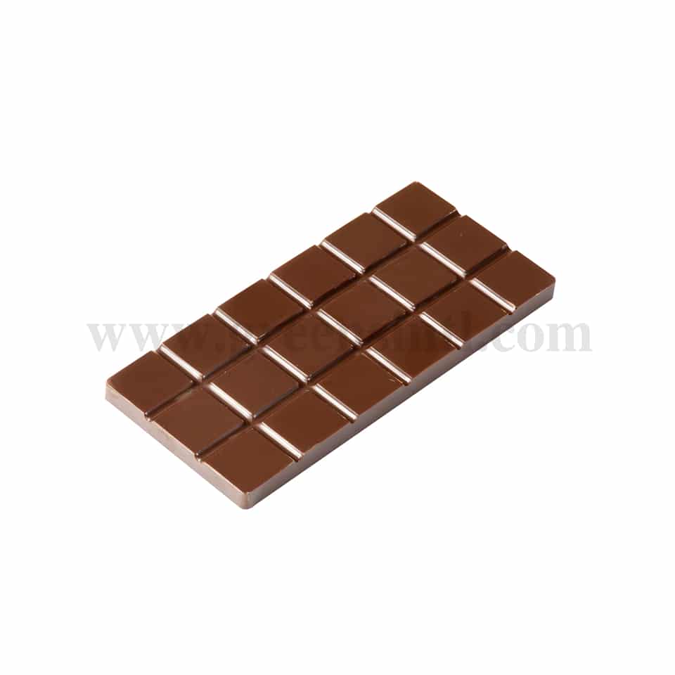 MARTELLATO Thermoformed Chocolate Bar Mould 150x70xh8 mm