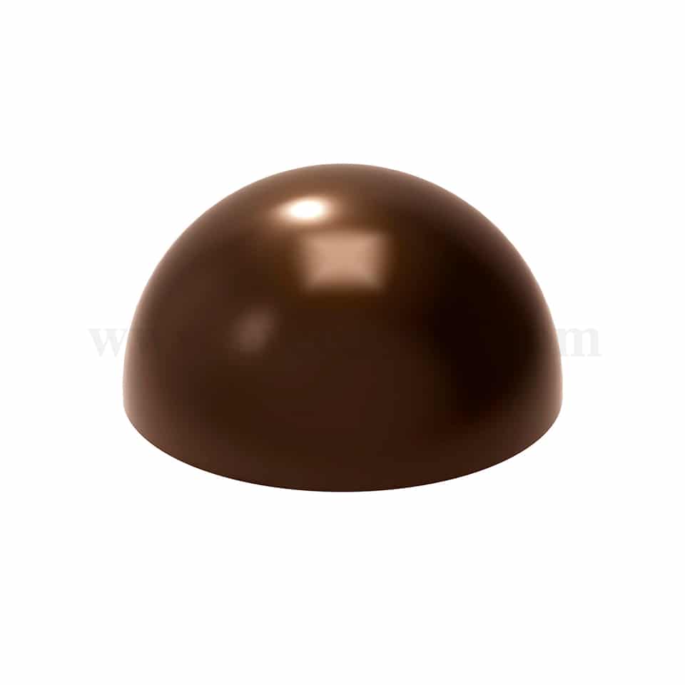 MARTELLATO Polycarbonate Chocolate Mould Semisphere - 80mm