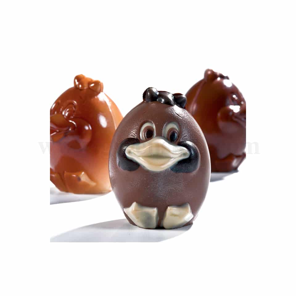 MARTELLATO Thermoformed plastic Mould Easter Duck egg