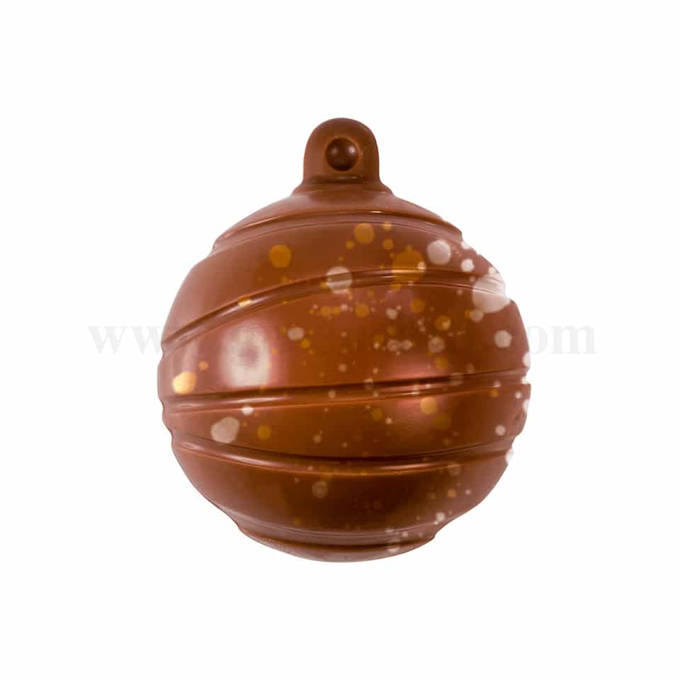 MARTELLATO Thermoformed Plastic Mould Christmas Baubles Bond D 60mm