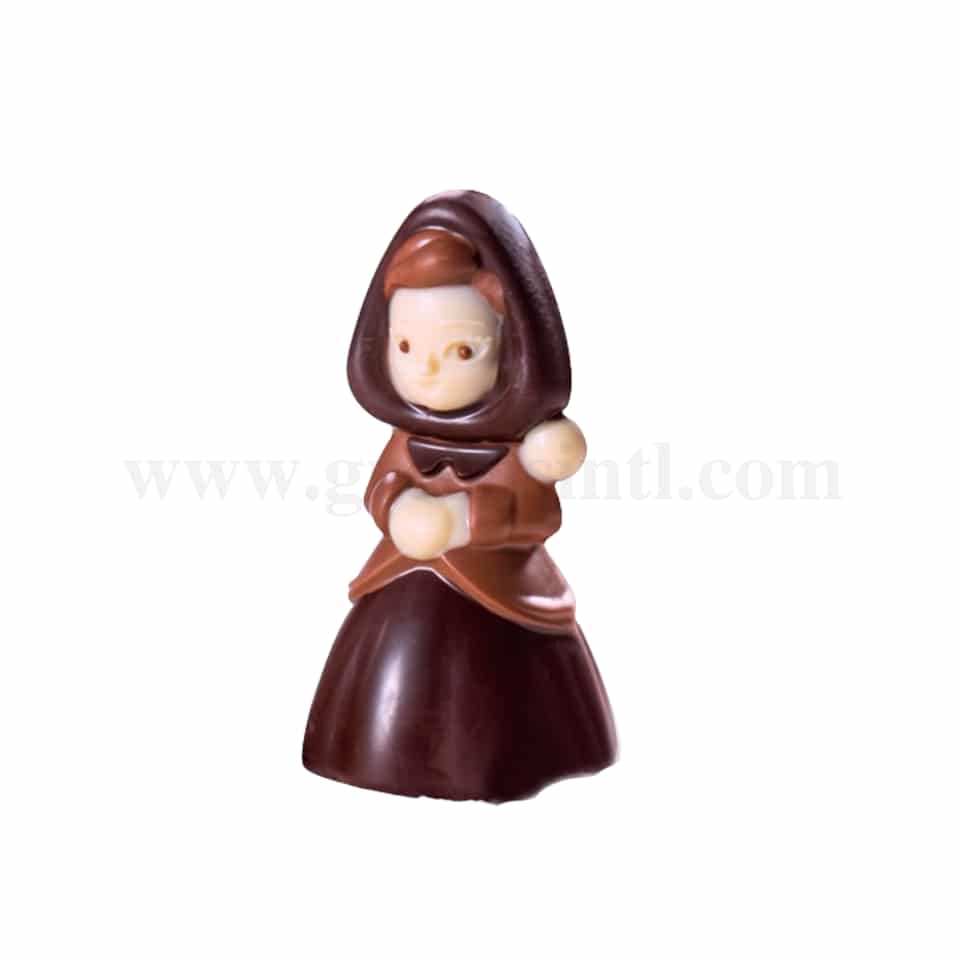 MARTELLATO Chocolate Mould Princess 72 x 72 x h 125 mm