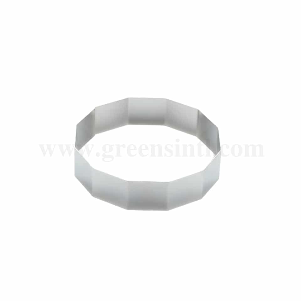 MARTELLATO Stainless Steel Band Diamond Circle 140xh40 mm