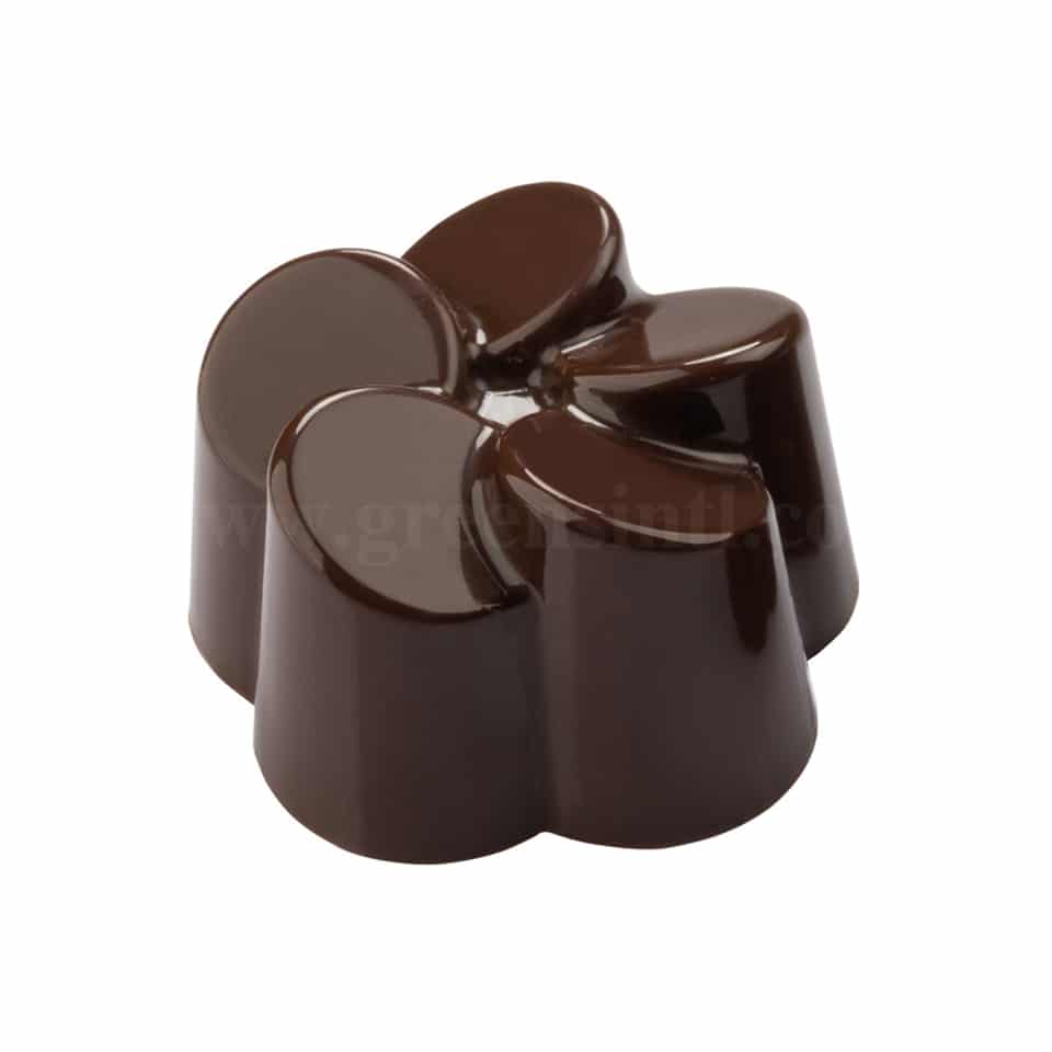 MARTELLATO Polycarbonate Chocolate Mould Flora by Javier Guillén 30 x 31 h 18 mm