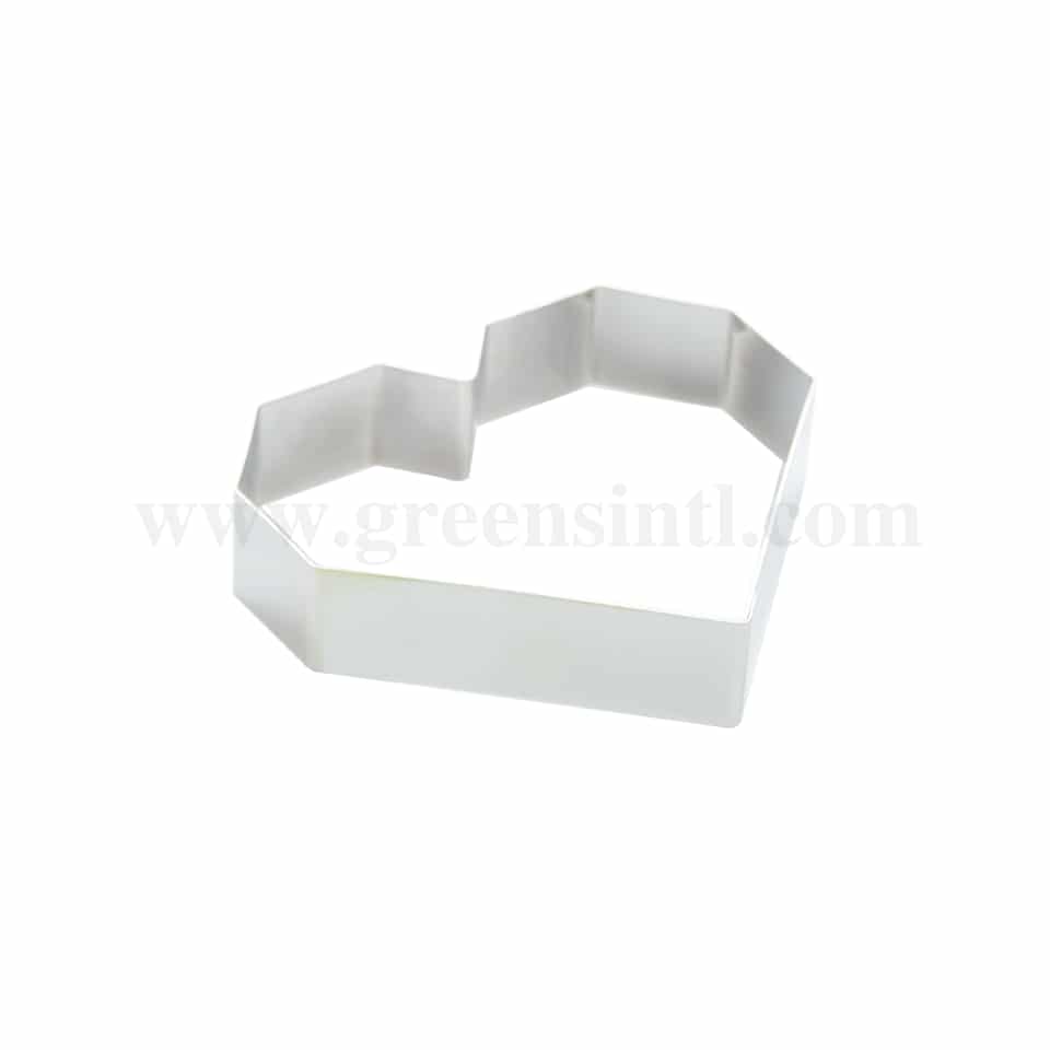 MARTELLATO Stainless Steel Band Diamond Heart 150x138xh40 mm