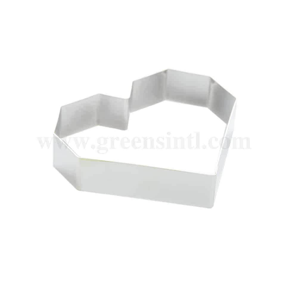 MARTELLATO Stainless Steel Band Diamond Heart 202x184xh40 mm