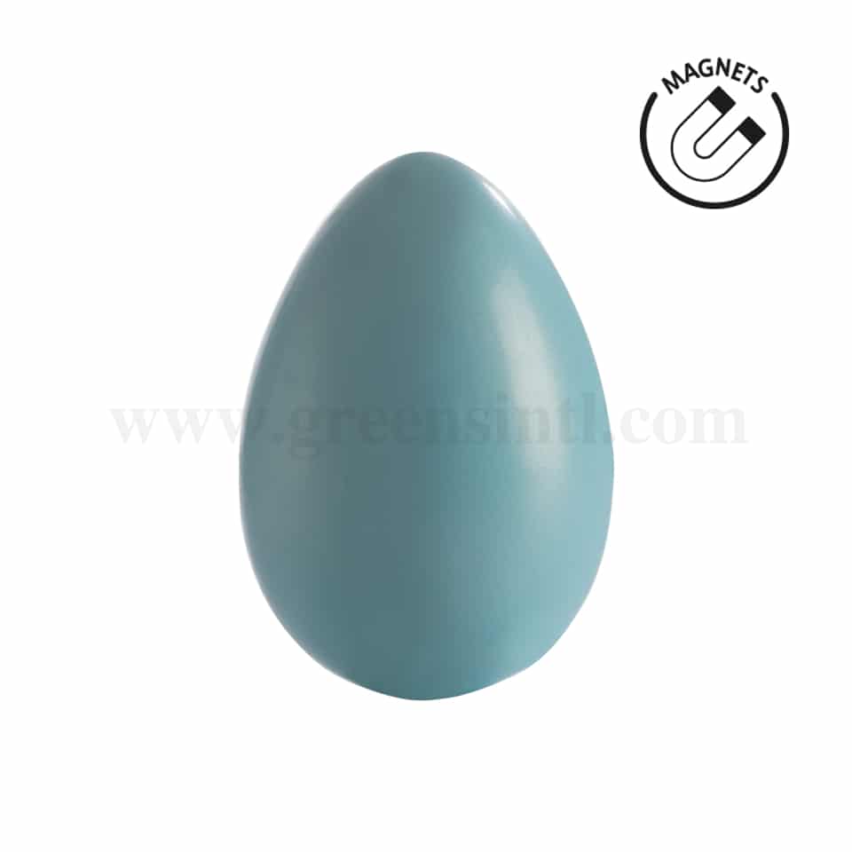 MARTELLATO Polycarbonate Magnetic Chocolate Mould Egg 15 - D104 h 150 mm