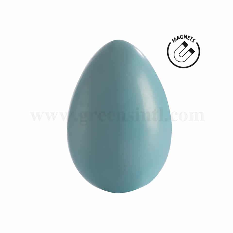 MARTELLATO Polycarbonate Magnetic Chocolate Mould Egg 20 - D 141 h 204 mm