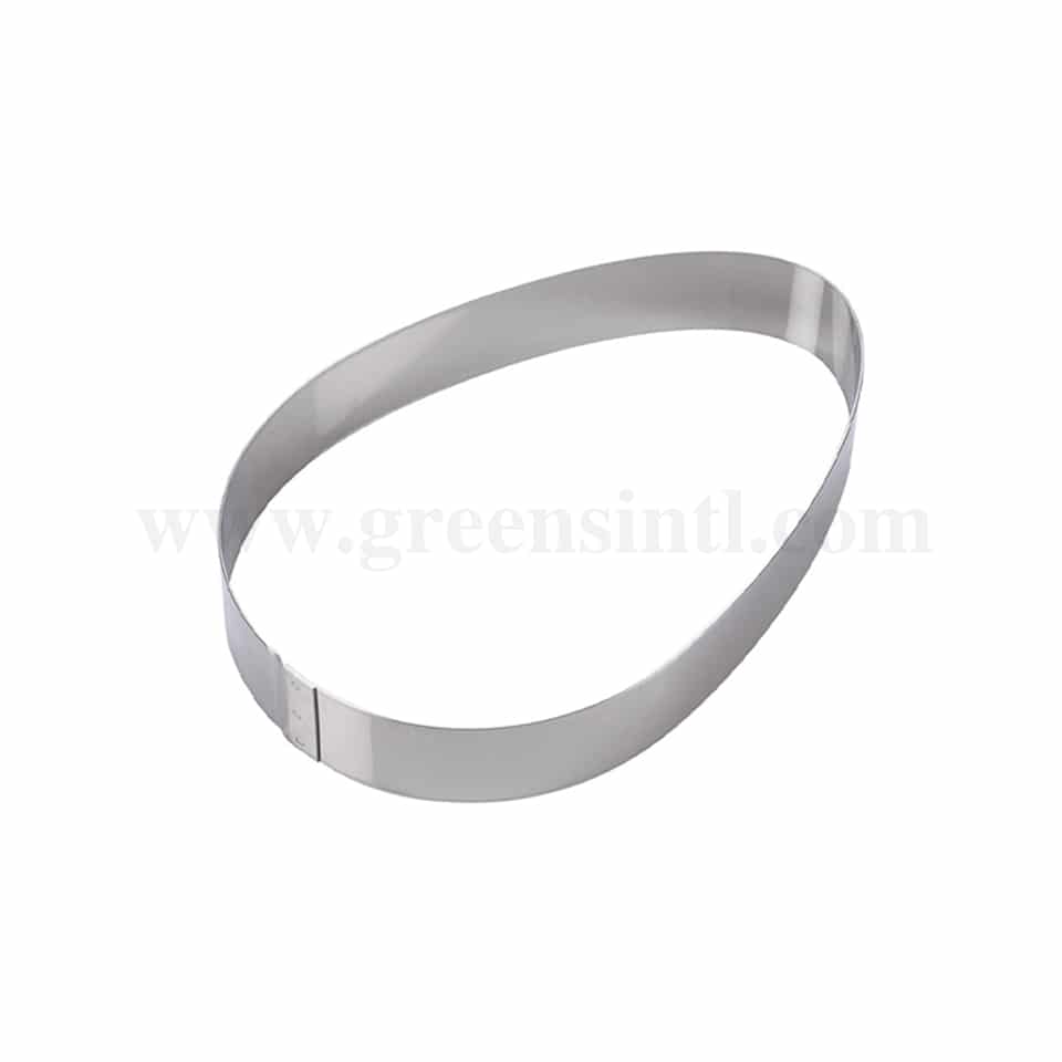 MARTELLATO Egg Shaped Cake Band 161 x 240 x h40 mm