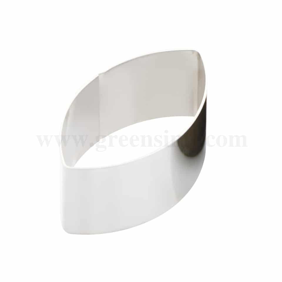 MARTELLATO Stainless Steel Cake Band Calisson 220 x 120 x h40 mm