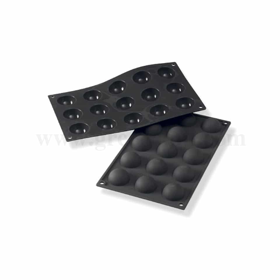 MARTELLATO Silicone Mould Half Sphere D 40 x  h 20 mm