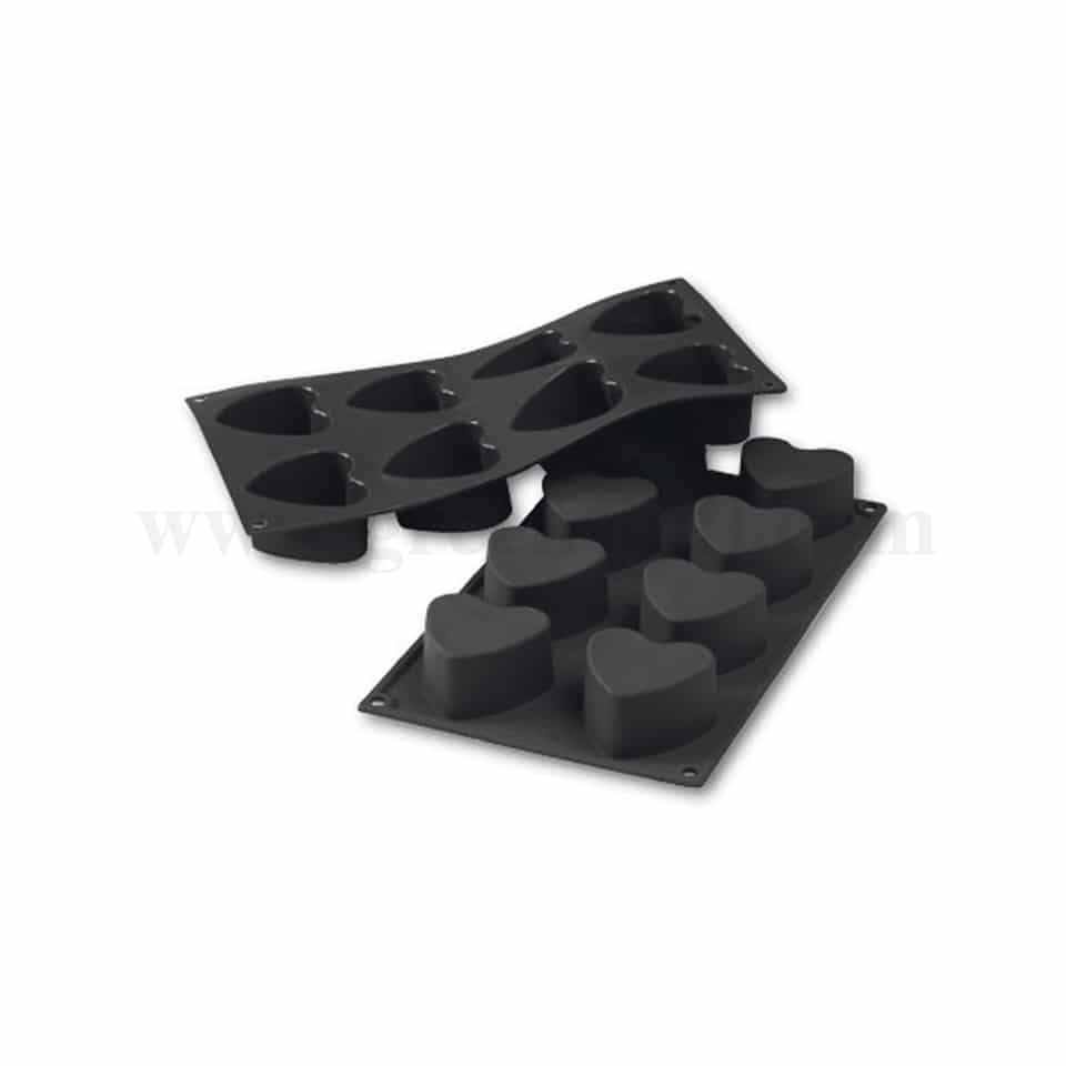 MARTELLATO Silicone Mould Heart D 60 x h 35 mm
