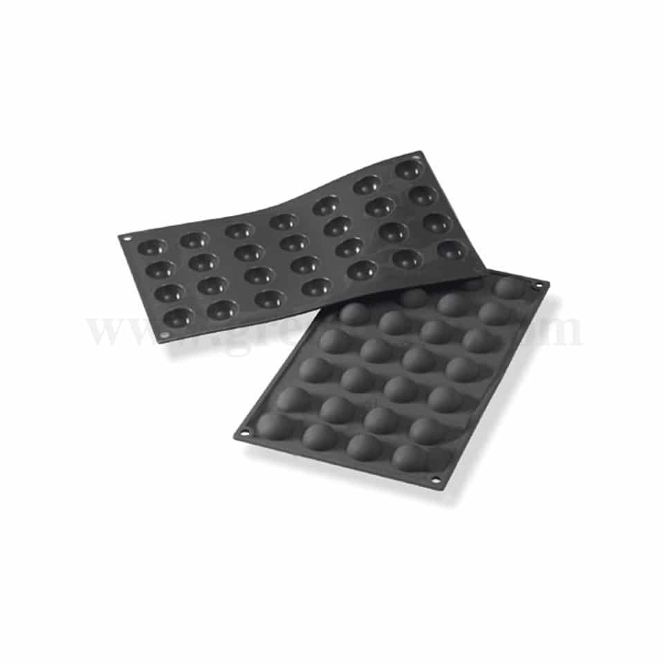 MARTELLATO Silicone Mould Half Sphere D 25 x  h 12.5mm